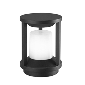 bollard light ราคาถูก ทรงโมเดิน-เปลี่ยนหลอดได้ -CARLA-R-E27